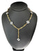 Collier ROBERTO COIN - Collier Clover Chic and Shine or jaune et blanc 58 Facettes