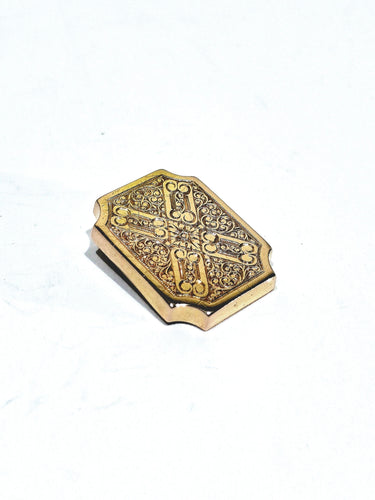 Pendentif Pendentif en Or Rose Ciselé 58 Facettes