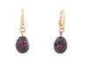 Boucles d'oreilles boucles d'oreilles POMELLATO tabou en or rose 18k rhodolite s 58 Facettes 265113