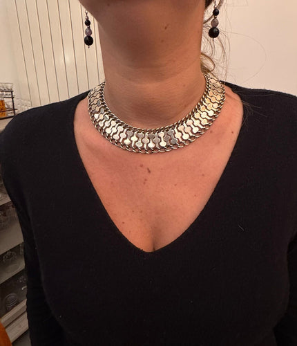 Collier Collier en argent Mexicain 58 Facettes
