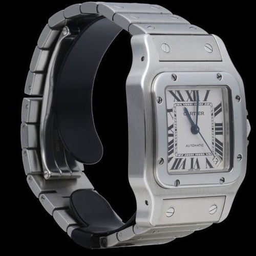 Montre Cartier Montre Santos Galbée Xl 58 Facettes MT42996