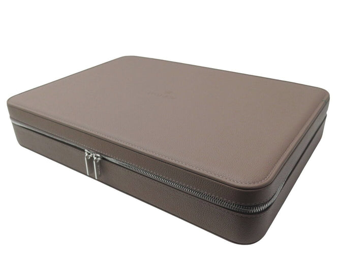 Montre rare etui de voyage pour 18 montres ROLEX en cuir + boite  travel case 58 Facettes 272316