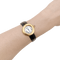 Montre Montre Cartier, "Trinity Must", argent plaqué or, cuir. 58 Facettes 34620