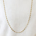 Collier Long sautoir ancien or jaune 58 Facettes