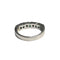 Bague Bague en or blanc avec diamants et émeraudes 58 Facettes Q95B(524)