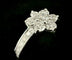 Bague 51.5 Bague or blanc diamants 58 Facettes