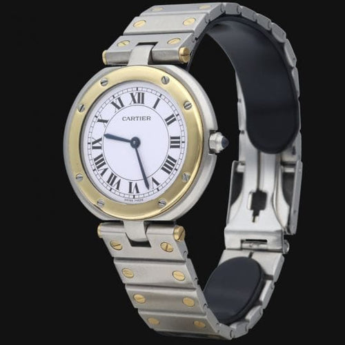 Montre Cartier Montre Santos Ronde 58 Facettes MT43413