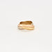 55 CARTIER ring - Trinity 3 gold ring, medium model 58 Facettes
