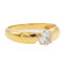 Bague 55 Bague Solitaire Or jaune Diamant 58 Facettes 578417CD