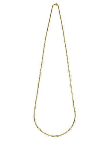 Collier Chaine En Or Mailles Gourmette 58 Facettes