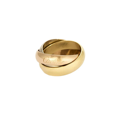 Bague 54 Cartier Bague Trinity en Or jaune, blanc et rose 18k 58 Facettes CAN1352