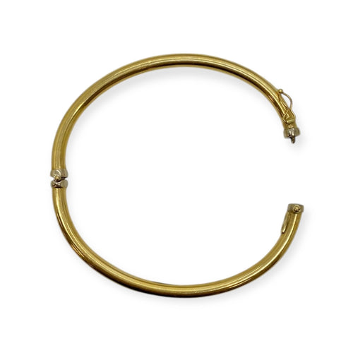 Bracelet Bracelet jonc ovale à ouverture en or 750 58 Facettes 330089756