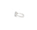Bague Bague en or blanc avec une aigue-marine de 3,03 ct et des diamants de 0,21 ct 58 Facettes 14356