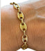 Gold coffee bean bracelet 58 Facettes