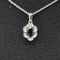 Pendentif Pendentif saphir diamants 58 Facettes
