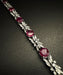 Bracelet Bracelet avec rubis de 14 ct et diamants de 3 ct. 58 Facettes