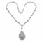 Collier Collier en or blanc & diamants 58 Facettes