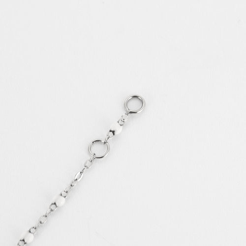 Bracelet GiGI CLOZEAU - Bracelet en or gris et résine blanche 58 Facettes MONTE0431X2