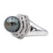 Bague 52 Bague  Coktail Or blanc Perle, Diamant 58 Facettes 4410630CN