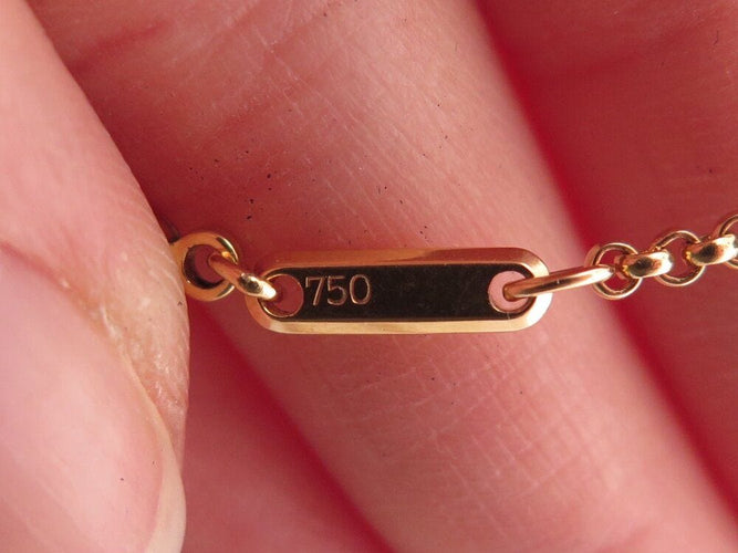 Collier collier pendentif CHOPARD happy  icons or jaune 18k diamant 0.05ct 58 Facettes 267593