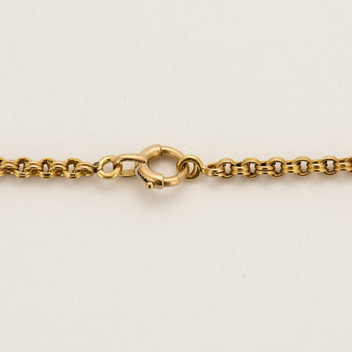 Collier Collier en or jaune et médaille "Jeanne d'Arc" - E.Dropsy. 58 Facettes CHAL0643