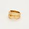 Bague CARTIER - "bambou" bague or jaune et diamants 58 Facettes