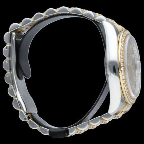 Montre Rolex Montre Date Just Or Jaune 18K / Acier Lady 58 Facettes MT44089