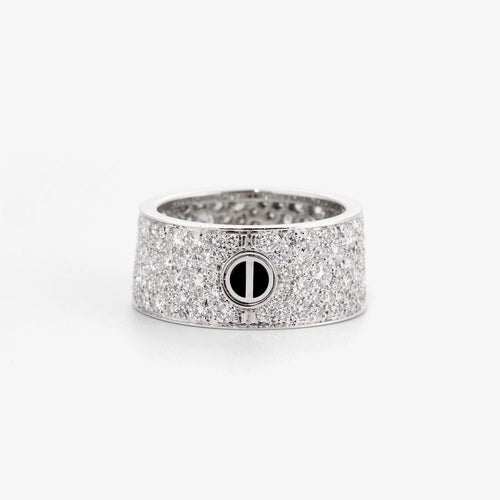 Bague 54 CARTIER - Bague Love or blanc diamants 58 Facettes