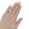 Bague 57 Bague alliance Tiffany & Co.,"Setting", platine et diamants. 58 Facettes 35083