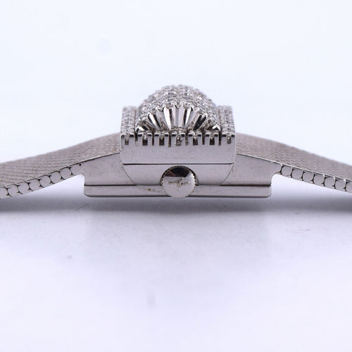 Orologio firmato ''NOBELLUX'' - ORO 18 KT 58 Facettes