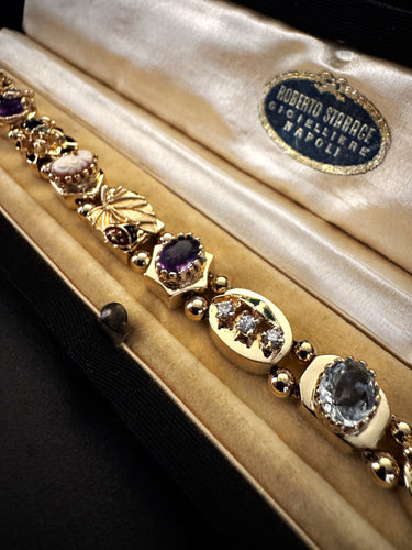 Bracelet Bracelet SLIDE or jaune 58 Facettes