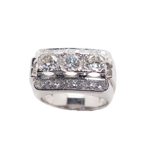 Bague 54.5 Bague diamants Art Déco 58 Facettes 4983