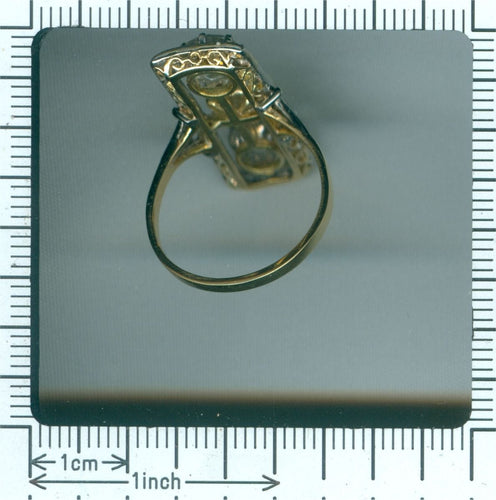 Bague 56 L'héritage de l'amour : faire le pont entre déco et romance 58 Facettes 19225-0098