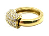 Bague 51 PIAGET. Collection "Dancer", bague or jaune 18K et diamants 58 Facettes