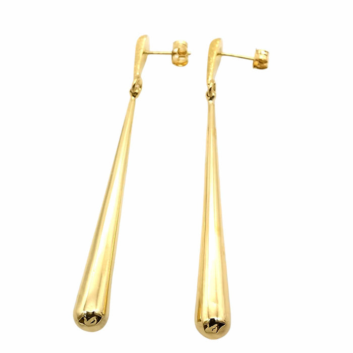 Boucles d'oreilles Boucles d'oreilles pendants en or jaune 58 Facettes