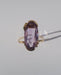 Ring 55 Oval French pink amethyst cocktail ring 58 Facettes