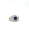 Bague 55 Bague Or Blanc - Saphir et Diamants 58 Facettes 1.0000142/1