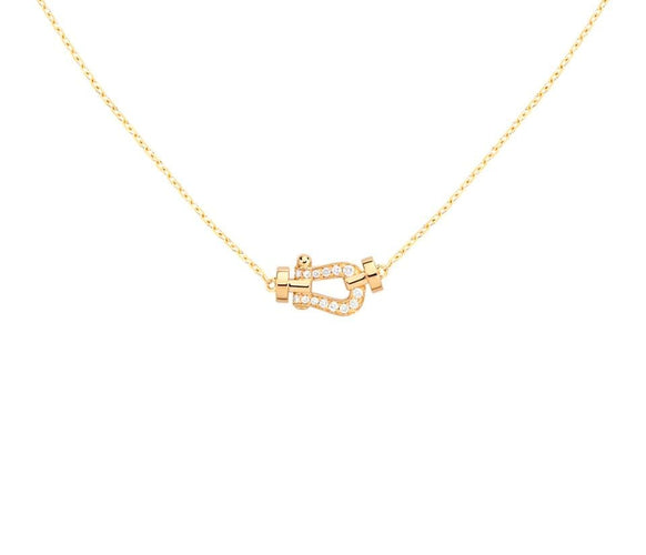 Collier Collier Fred Force 10 petit modèle or jaune et diamants 58 Facettes