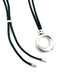 Collier CHAUMET. Collection "Anneau", collier en or blanc 18K et diamants 58 Facettes