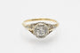 Bague 56 Bague solitaire ancienne diamant 0,75ct en or 18k 58 Facettes 11153
