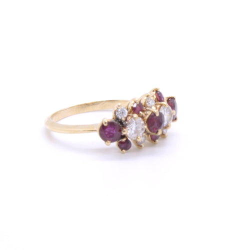 Bague 52 Bague Naïa diamants et rubis 58 Facettes 19