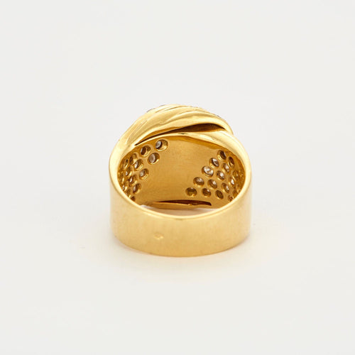 Bague 52 Bague nouée pavage diamants 58 Facettes 31300481