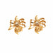 Boucles d'oreilles Boucles d'oreilles clips diamants or jaune et platine 58 Facettes