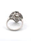 Bague 52 Bague - Bague en or blanc 18 carats sertie de diamants 58 Facettes