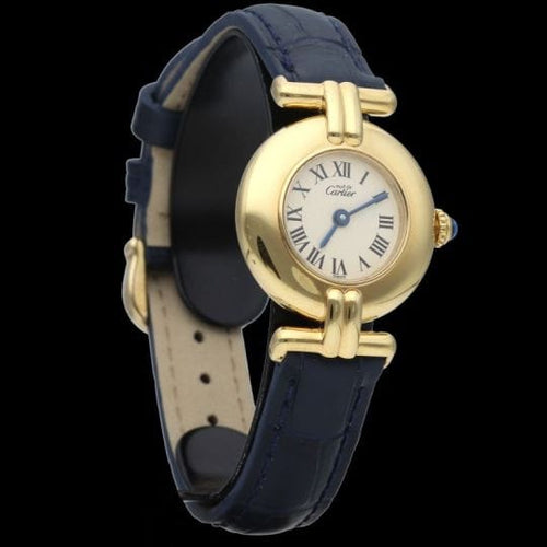 Montre Cartier Montre Colisée Must De Cartier Vermeil 58 Facettes MT44863