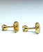 Boucles d'oreilles Boucles d'oreilles Puces Or jaune Diamant 58 Facettes 509/5