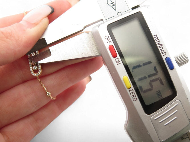 Bracelet bracelet MESSIKA baby move pave 04325 t13-14 en or rose 18k diamants 58 Facettes 270292