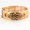 Bracelet Bracelet Napoléon III or rose, perles et diamant 58 Facettes GU27