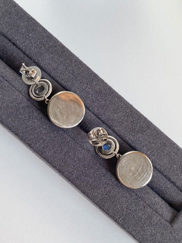 Boucles d'oreilles Boucles d’oreilles en or blanc 58 Facettes