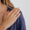 Bague 54 Alliance américaine or gris 22 diamants 58 Facettes GU24